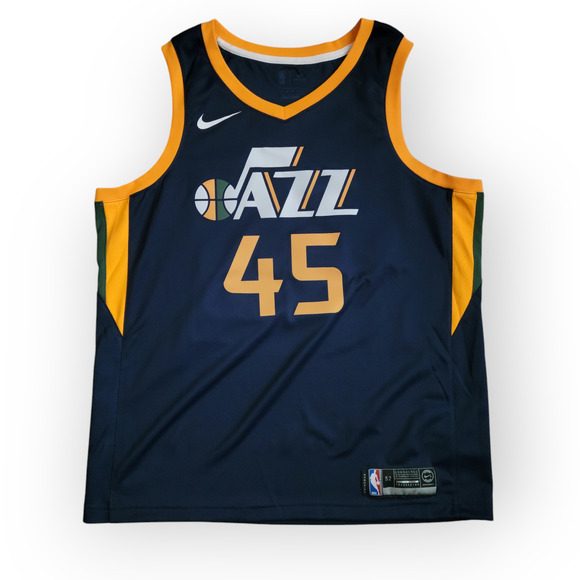 Nike Donovan Mitchell 45 Utah Jazz NBA Swingman Icon 2020-2021 Jersey Men Sz XL - Picture 1 of 15